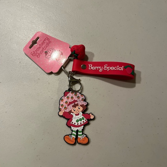 Keychain with Red Strap - Picture 2 of 6
